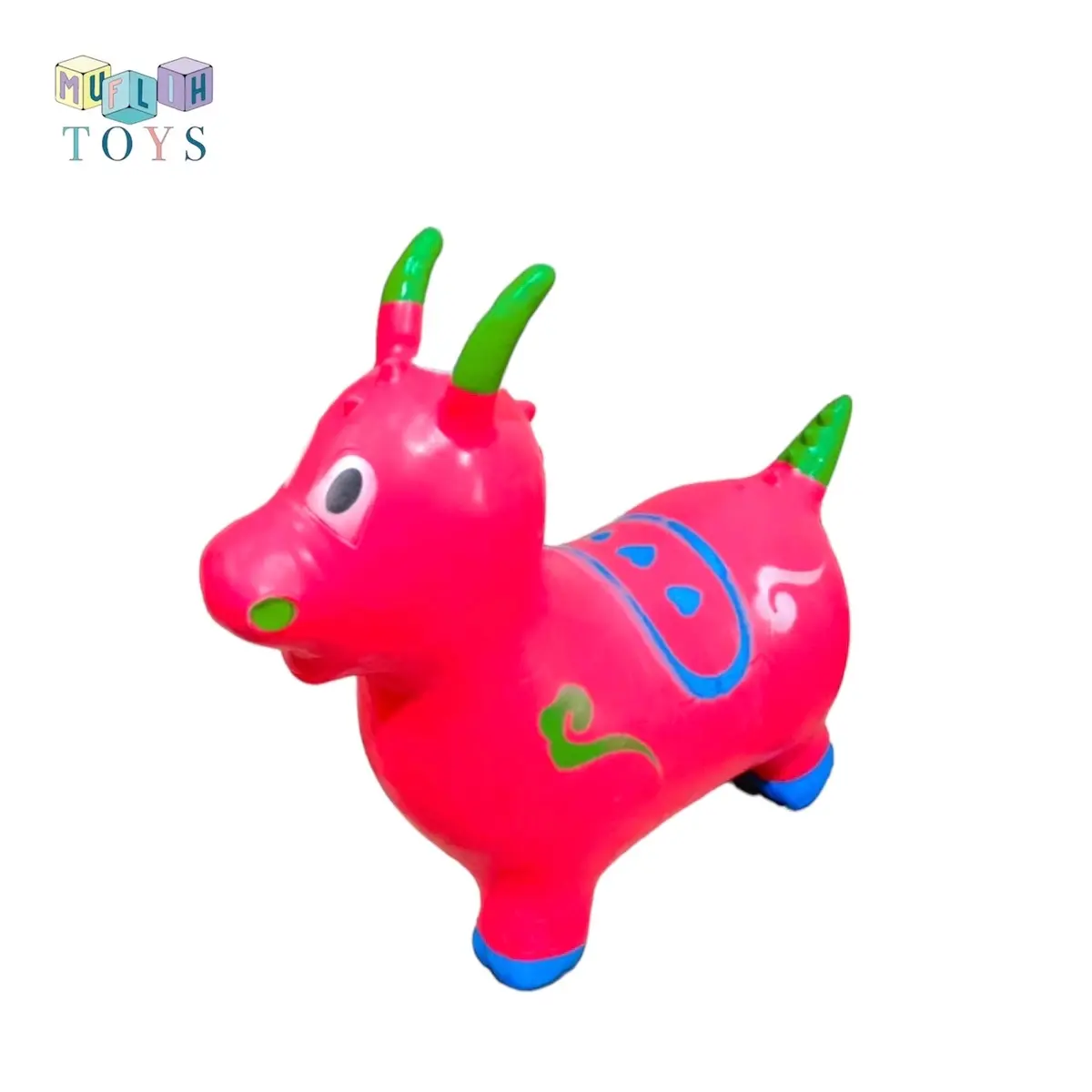 Jumping Animal / Kuda Kudaan Karet ( ada suara dan lampu ) Kuda Karet Anak Bisa Diduduki Ditunggangi