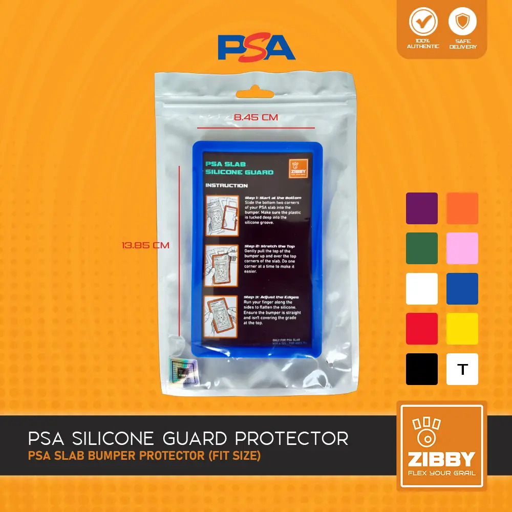 PSA Silicone Guard Protector Pelindung Bumper Fit Size Karet Graded TCG Kartu Card Silikon