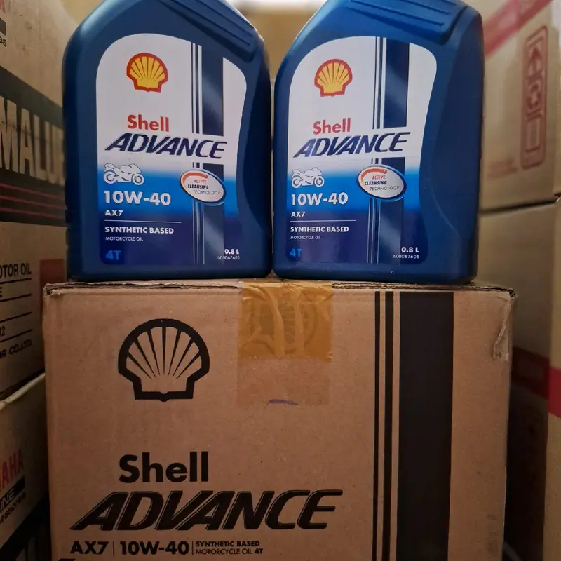 Oli Shell AX7 4T 0.8L Advance 0