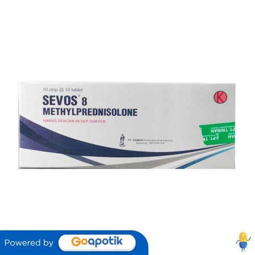 SEVOS 8 MG BOX 100 TABLET
