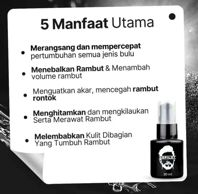 COPILOT Serum Penumbuh Rambut Original Untuk Rambut Rontok 2