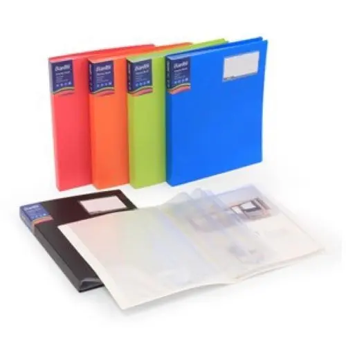Bantex Display Book A4 / Folio 10 Pocket Clear Holder | Map Dokumen File Berkas Surat TKDN 95% | 3140/3180