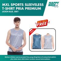 Gambar MXL SPORT Sleeveless T-Shirt Man - Kaos Olahraga Tanpa Lengan Pria Gym - Legion Blue, S dari Happy Bike Kota Administrasi Jakarta Selatan 1 Tokopedia