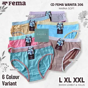 3, 6, 12 Pcs Cd Wanita Fema 306 Celana Dalam Wanita Dewasa Remaja ABG Perempuan Polos Bahan Katun Lembut Pinggang Karet - NVA0560 3, 6, 12 Pcs Cd Wanita Fema 306 Celana Dalam Wanita Dewasa Remaja ABG Perempuan Polos Bahan Katun Lembut Pinggang Karet - NVA0560