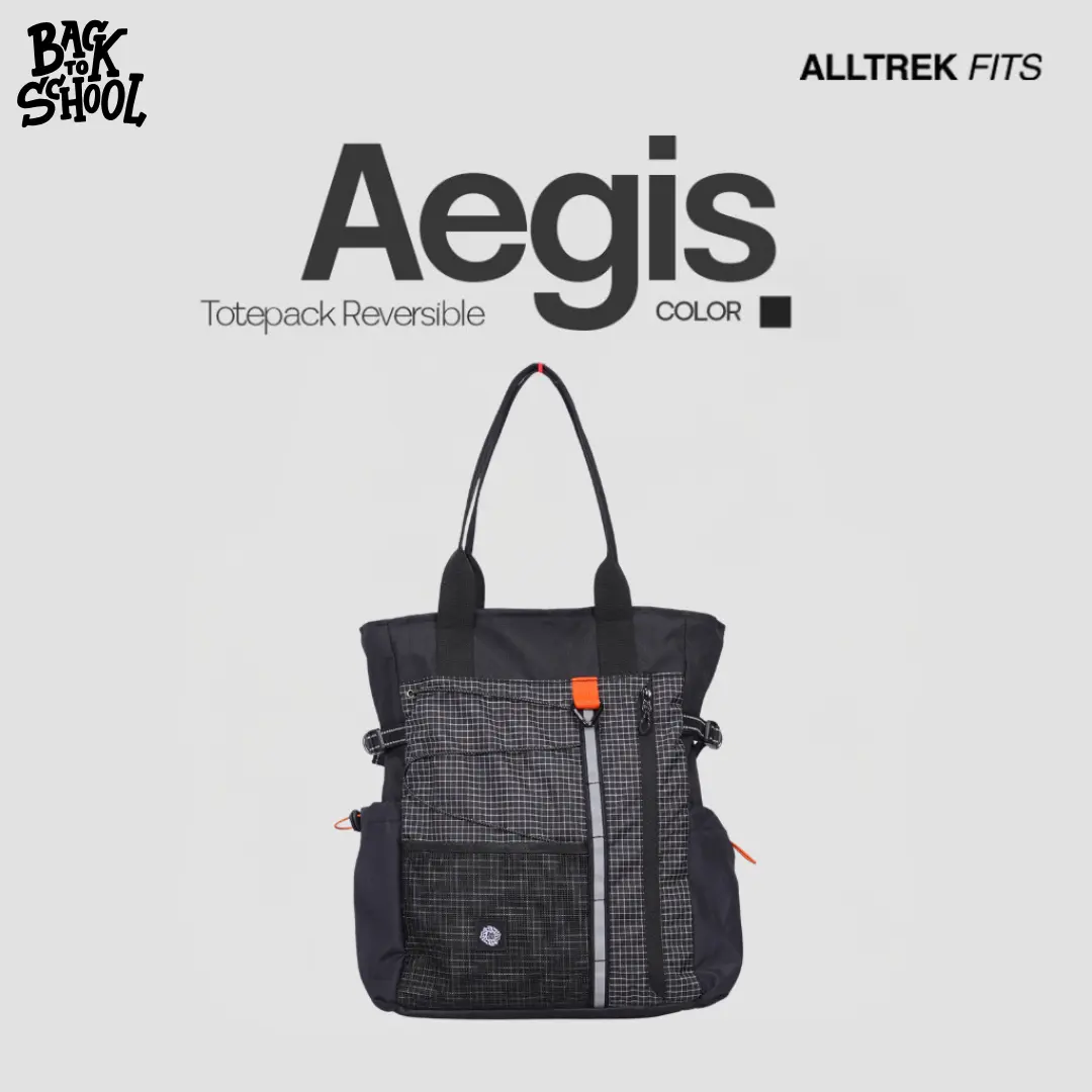 ALLTREK AEGIS Totepack Backpack Totebag Ransel Laptop Tas Jinjing Pria Wanita