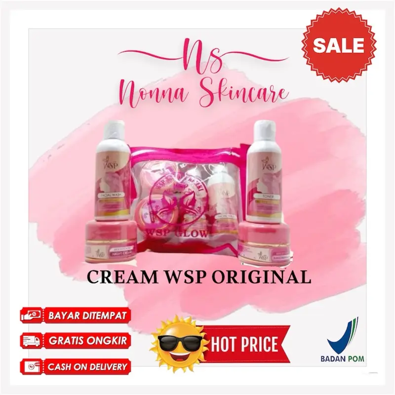 CREAM WSP ORIGINAL AMPUH MENCERAHKAN DAN MENGHILANGKAN FLEK HITAM 0