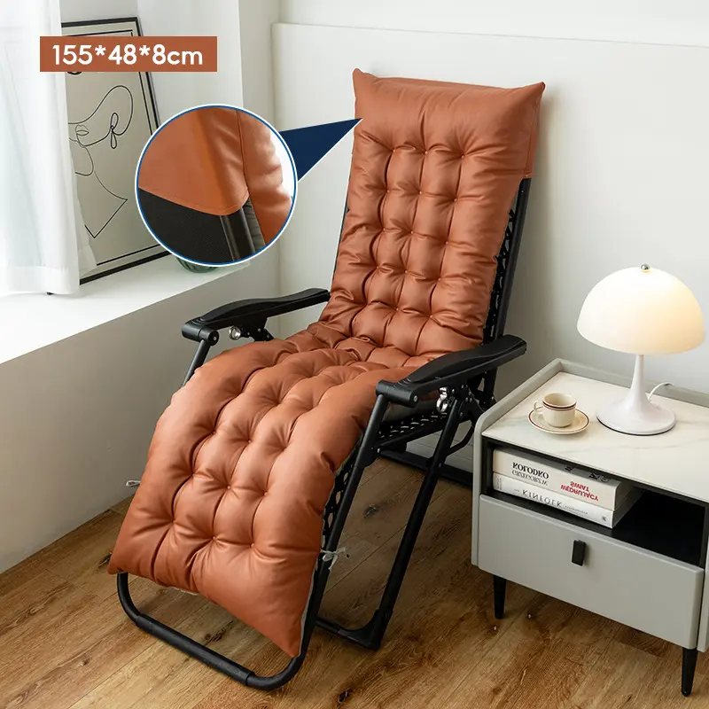 KIOOK Đệm Ghế Xếp Thư Giãn Đệm Răng Cưa/ Thảm Cừu/ Phỏng Da Cừu 4