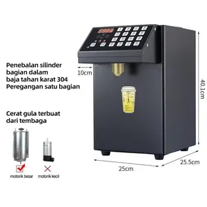 EB Fructose Dispenser FTM-8L Mesin Takar Cairan Sirup Mesin Penakar Gula Cair Penyaji 8L/Mesin Penakar Fruktosa Sirup 8 Liter