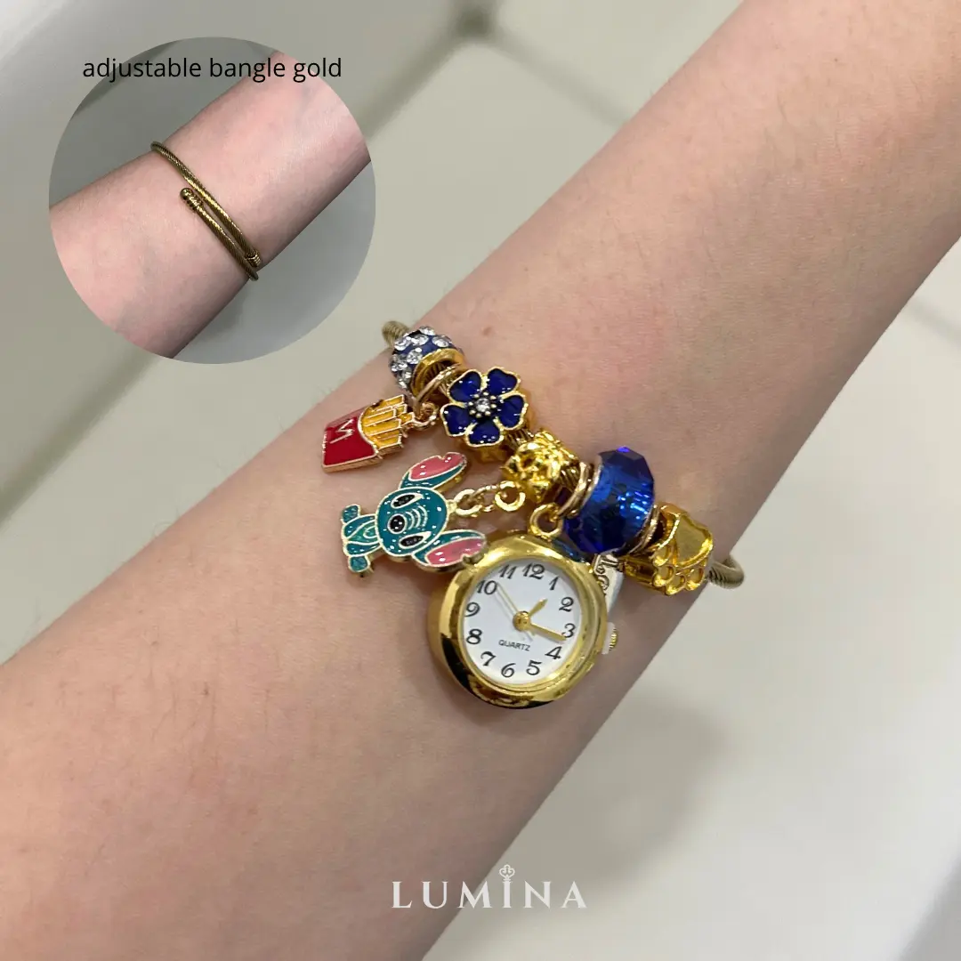 Jam Stitc Gold (Bangle, Titanium Grade A)