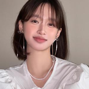 EAR PARTNER-リボンボウスタッドピアス、女性用新発売の人気デザイン、上品な美しさを放つエレガントなイヤリング（eh-3148）