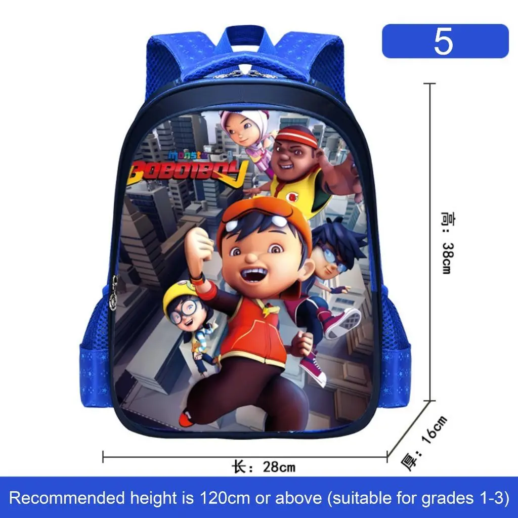 Elementary school backpack 38cm Mechamato Beg Sekolah Rendah Boboyboi Budak Lelaki Primary Jujutsu Kaisen Backpack