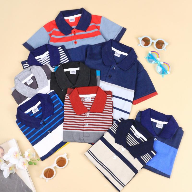 Product Introduction of NOTA LIVE STREAMING CO KAOS ANAK KERAH FASHION Motif  Pakaian 4
