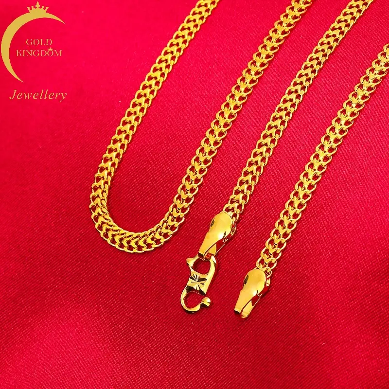 SS24 Popular Flat Necklace Men and Women Do Not Fade