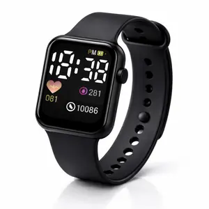 Jam Tangan Anak Laki Laki Perempuan Digital Anti Air Premium Fashion Cewek Cowok Korean Style