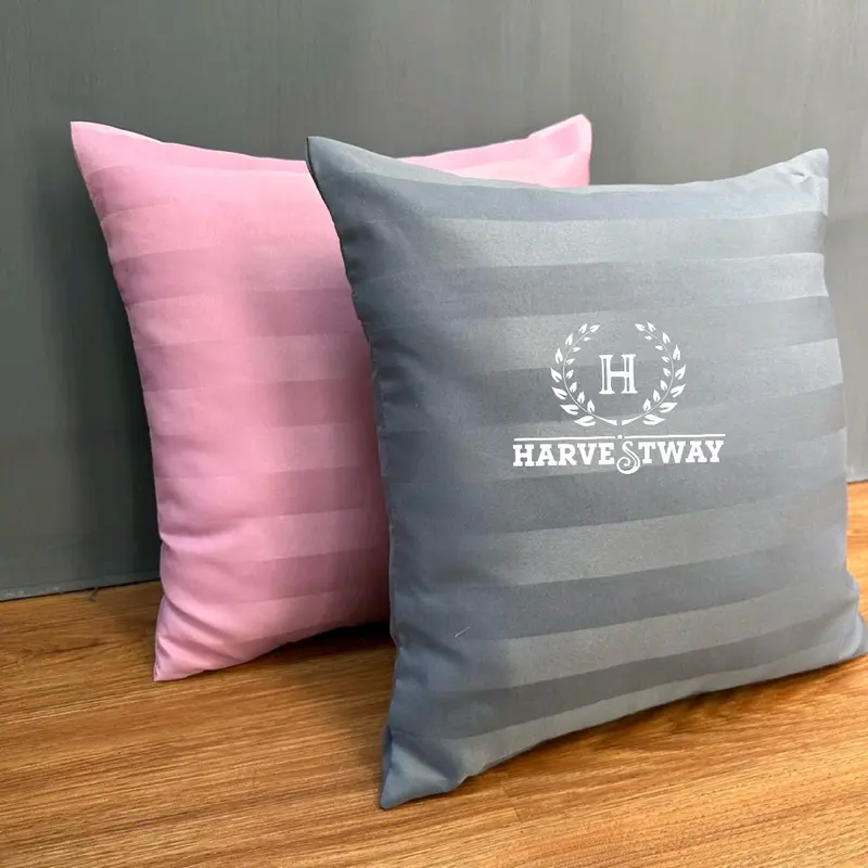 40x40/ 45x45 Sarung Sofa Salur Dobby Mikrotenssel Salur Sarung Bantal Sofa By CV.Harvest Berkah Madani 7