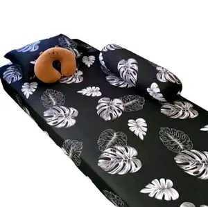 sprei motif kembang sprei motif janda bolong sprei motif bunga sprei aesthetik dekorasi kamar peralatan rumah tangga sprei karet sprei ukuran 90 120 160 180 200 Bantal Guling Katun Sarung Tali