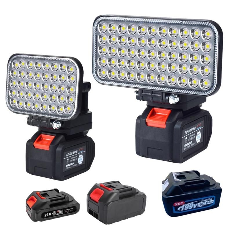 [DEAL ĐỘC QUYỀN] Đèn Pha LED Siêu Sáng Dùng Pin Phổ Thông, Công Suất 30W, Thiết Kế Bi Cầu Rọi Siêu Xa