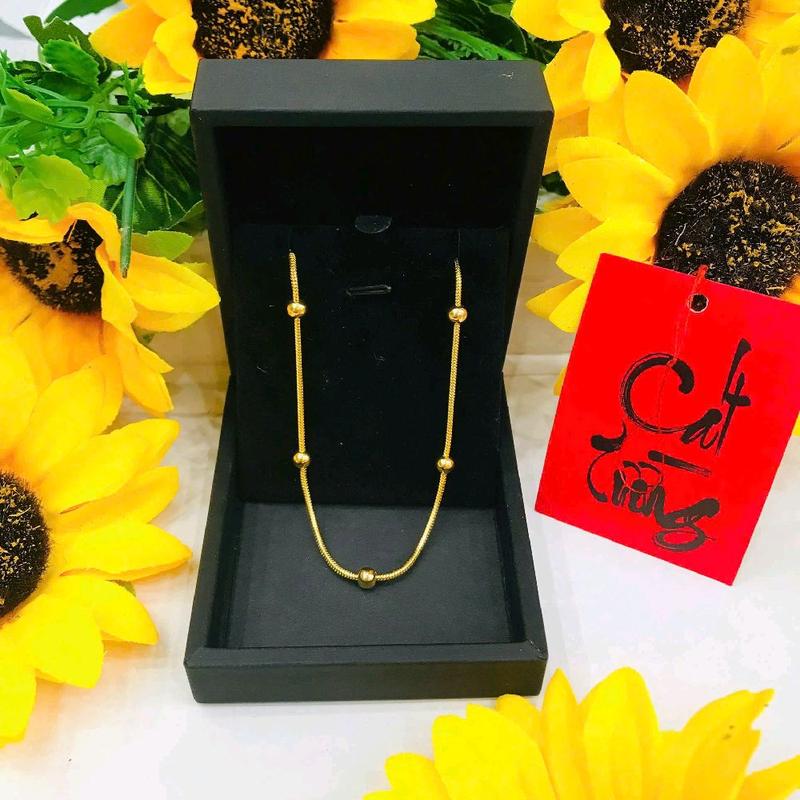 lắc chân bi  vàng 2li (L1-L2)