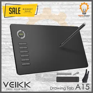 Veikk A15 Digital Graphic Drawing Pen Tablet alt Huion XP pen OSU