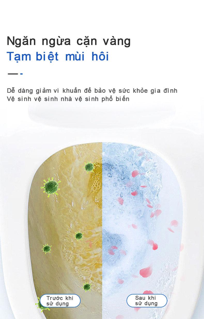 Product Introduction of 【Mua 1 Tặng 1】viên thả bồn cầu Viên Tẩy Bồn Cầu 2 in1 Viên sạch bồn cầu tẩy sạch mảng bám, Khử Mùi Hôi, diệt vi khuẩn toilet 4