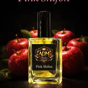 Adm Parfume - pink shifon Fresh Lembut dan Mewah Cocok untuk Wanita  Isi 16 ml Parfum Elegan