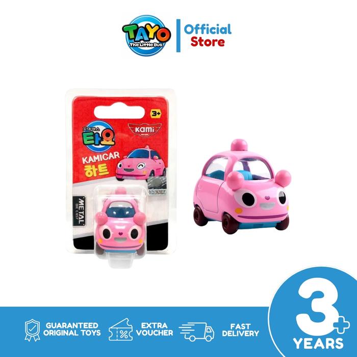 Gambar Tayo The Little Bus Kamicar Diecast Heart TYM-220016 dari TAYO OFFICIAL STORE_NEW Kota Tangerang Tokopedia