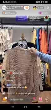 Product Review of (kode 201-300) Nota pembayaran rajut / knitwear by OMSdailywear from X**i 2