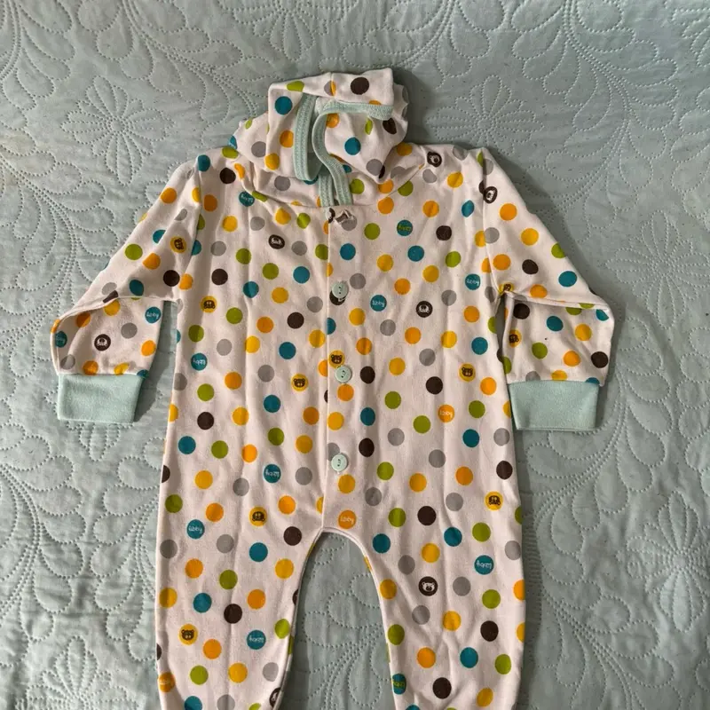 Jumpsuit Anak usia 0-6 bulan. Untuk semua musim bahan adem dan lembut 3