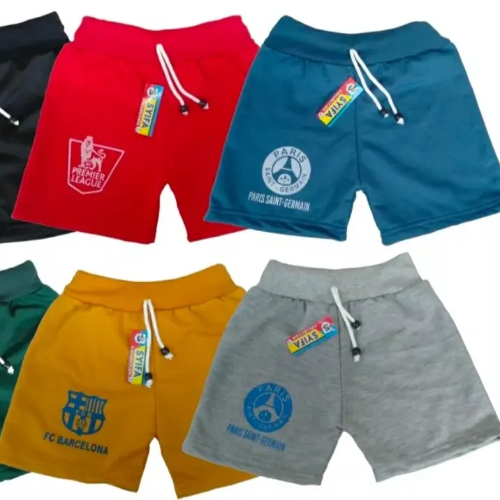 Dapat 12pcs  celana pendek anak usia 1-8 tahun bahan baby tery - bisa untuk cowo dan cewe Perempuan Laki-Laki