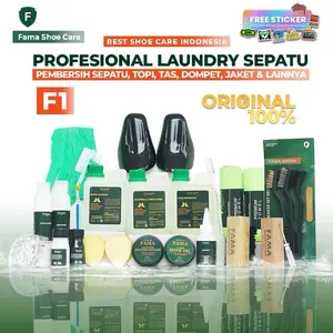 FAMA-PAKET CUCI SEPATU F1-PAKET LAUNDRY SEPATU-SHOES CLEANER-PEMBERSIH SEPATU