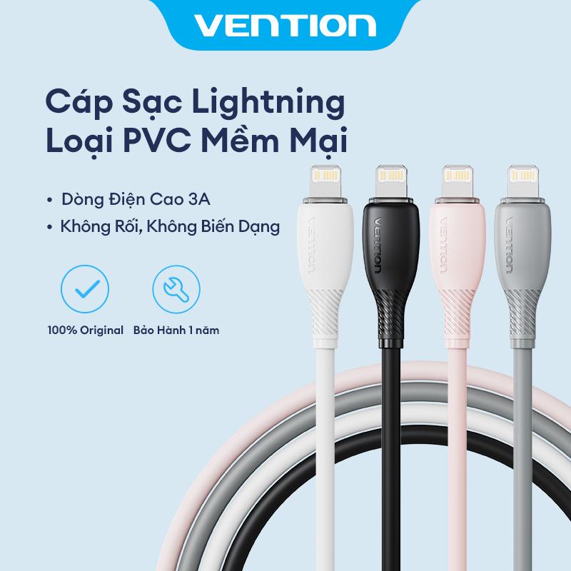 Cáp sạc nhanh USB-C sang Lightning 27W – Cáp sạc bằng PVC mềm dẻo, truyền dữ liệu 480 Mbps, chống đứt gãy, hỗ trợ sạc nhanh cho iphone 14 trở xuống