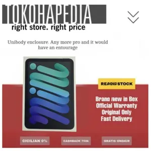 IPAD MINI 6 2021 64GB | 256GB WIFI Space Gray,Pink,Purple,Starlight