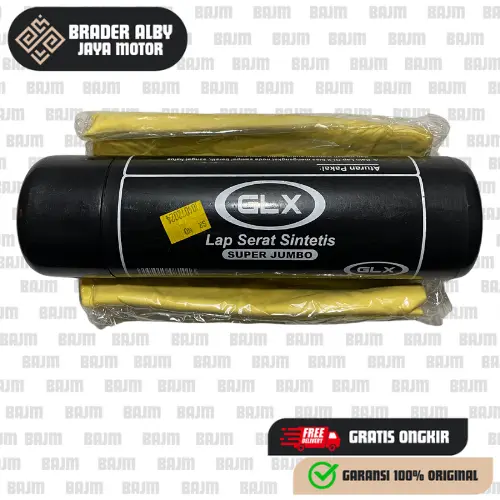 Kain Lap Premium Jenis Kanevo Jumbo untuk Membersihkan Kendaraan Motor