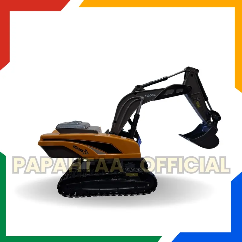 Rc Alat Berat Mainan Remote Control Anak Remot Kontrol Truk Excavator 8 Channel Toys 3