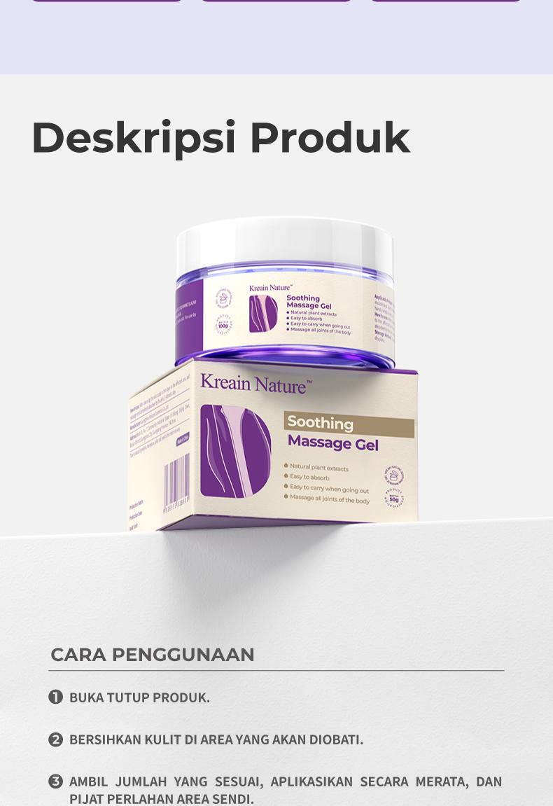 Product Introduction of Kreain  Krim Kolagen Sendi, Menenangkan Nyeri Tulang Sendi, Krim Perbaikan Koreksi Deformasi 6
