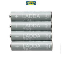 Gambar IKEA LADDA Baterai Isi Ulang AAA 1.2V HR03 Isi 4pcs dari IKEA Indonesia Kota Administrasi Jakarta Timur 2 Tokopedia