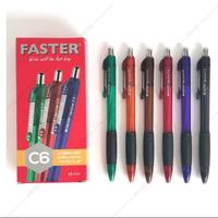 Gambar (1 pack)Balpoin c6/Balpoin Faster cetek/balpoin faster c6/balpoin faster/balpoin/pen faster c6/pen faster cetek Biru Stationery dari Dua srikandi shop Kota Administrasi Jakarta Timur 3 Tokopedia