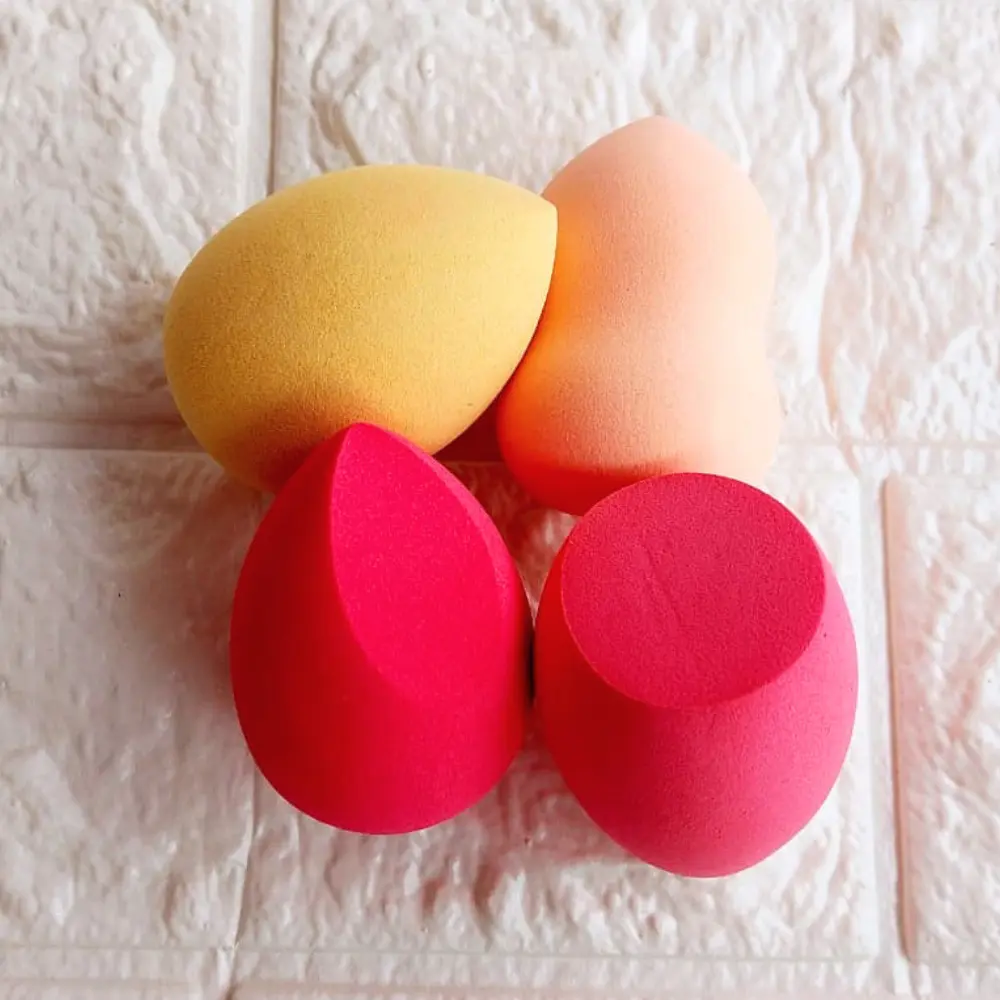 MAAI Set Beauty Blender Isi 4 | Make Up Spons Beauty Blender Murah | Puff Make Up Foundation | S007
