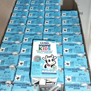 Ultra Mimi Kids Susu Full Cream 125ml - 40 Kotak Rasa Fullcream Nikmat untuk Pertumbuhan Anak - Milk
