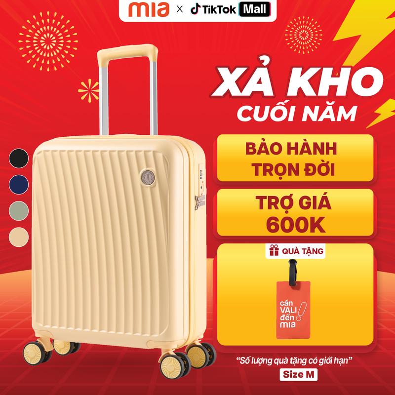   ĐỒNG GIÁ  Vali du lịch Larita Kinley size M - ký gửi 20kg-25kg Vali kéo Chất liệu nhựa PC ABS cứng cáp bền bỉ bất chấp mọi va đập khoá số TSA chuẩn quốc tế BẢO HÀNH MIỄN PHÍ TRỌN ĐỜI 