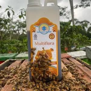 Madu Multiflora Super 1kg Natural Raw Honey - Sertifikasi SPP-IRT