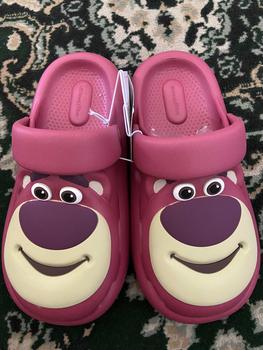 Product Review of Sandal Lotso Beruang Stroberi Sandal Kartun Lucu Shoes Sendal Wanita Karet Cewek Cowok from f**8 0