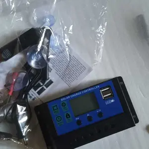 150W/120W/100w/30W Panel Tenaga Surya Polikristalin  30A LCD Pengontrol Multi-guna Ponsel Mobil Power