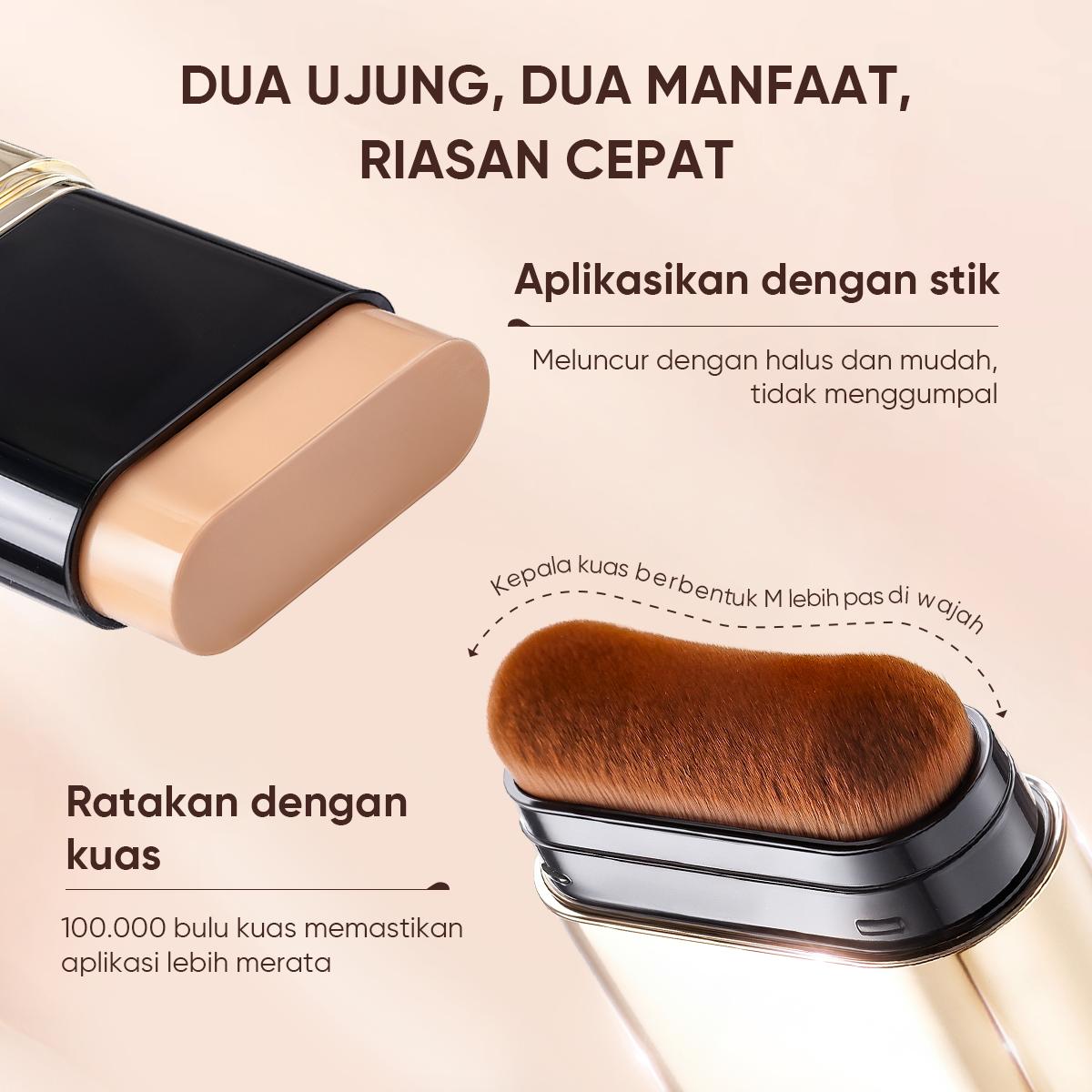 [New Launch] GMEELAN Black Truffle Zinc PCA Long-Lasting Foundation Stick 2-in-1 Flash Makeup 16G