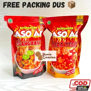 [TERMURAH!!] Baso Aci Basranger 200gr Extra Pedas & Tulang Rangu