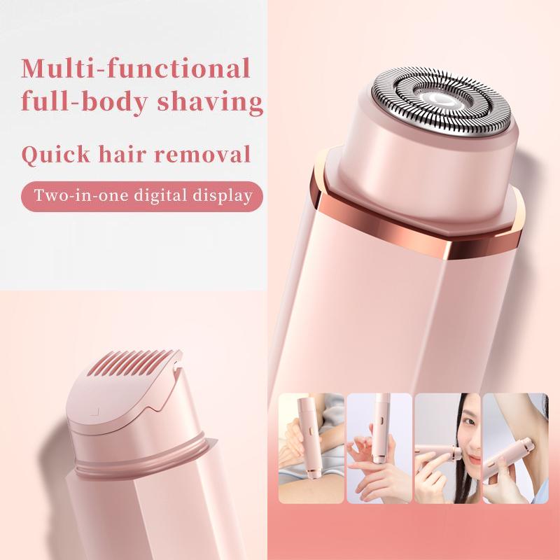Ladies Electric Shaving Machine Double Head Female Shaving Knife Female Armpit Hair Private Pubic Hair Household Hair Removal Knife Beard Knife 1