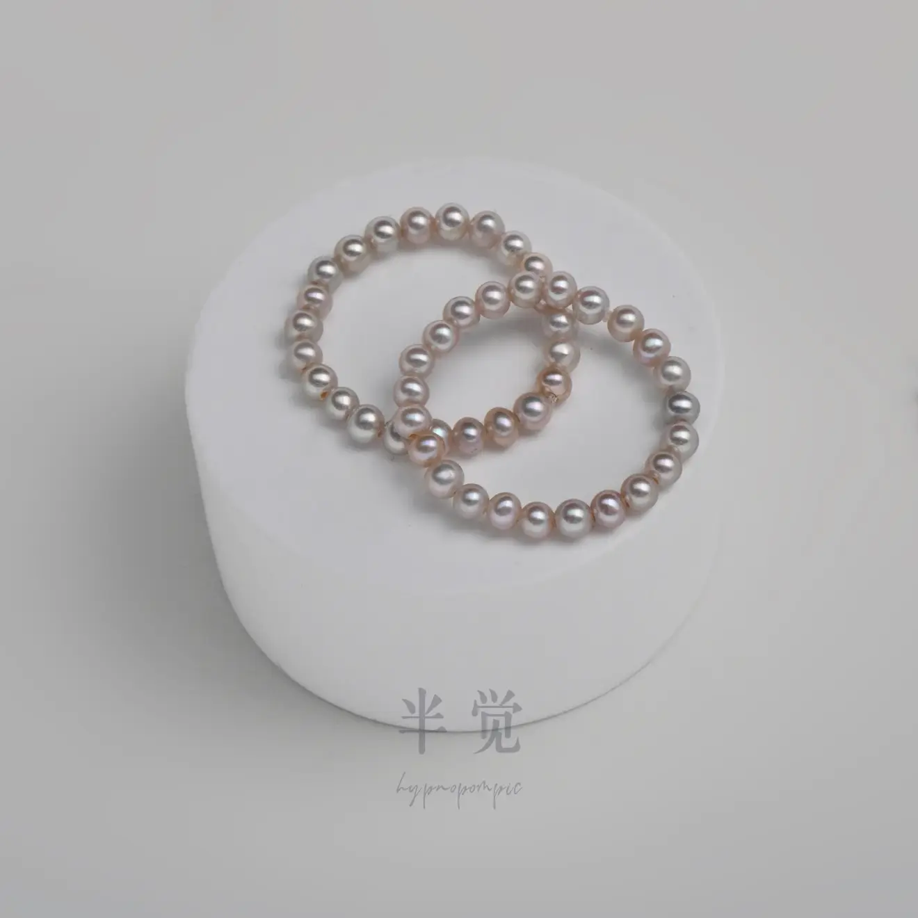 "Pearl Dreams" 2.5 - 3mm Grey Baby Freshwater Pearl handmake Ring
