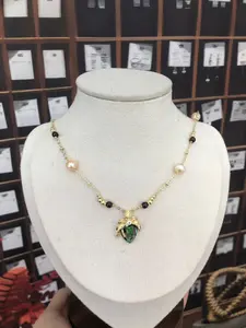 [LIVE ONLY] MJ-XL096168 Kalung   Copper Dilapisi Emas Asli  High Quality