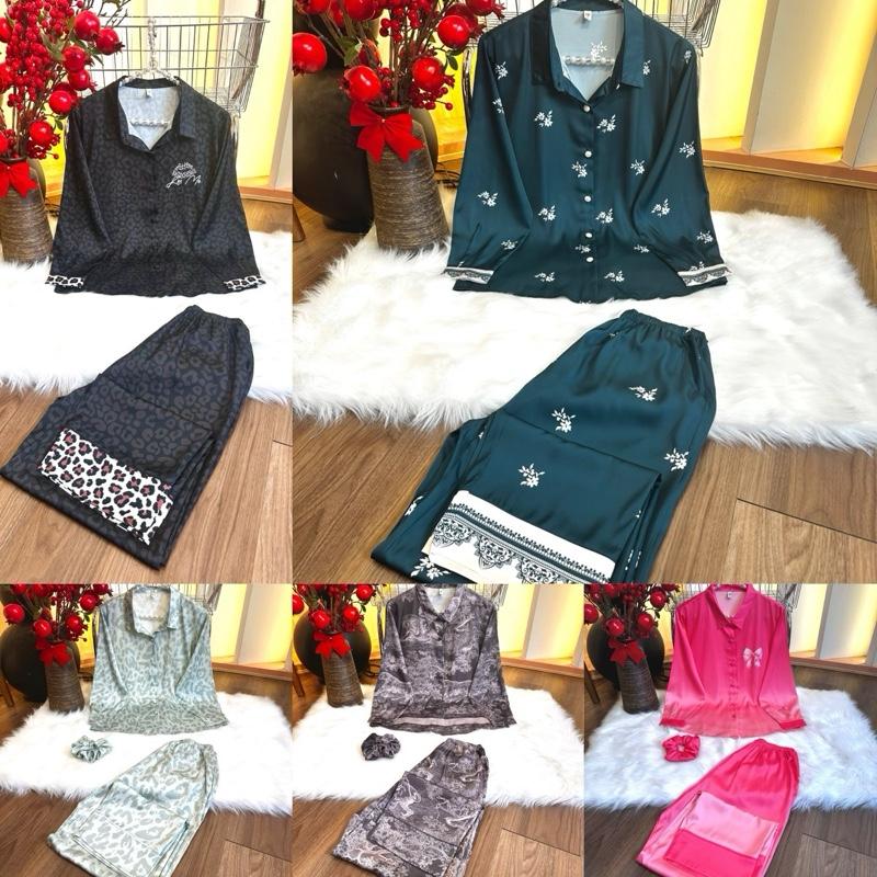 TPfashion Pijama Latin SPK Lụa Mịn Cao Cấp SM1-SM5 Thiết Kế Cổ Sơ Mi Sang Trọng Chất Vải Dày Dặn Size 50kg-85kg Màu Sắc Bền Màu 5 Cúc Bọc Sang Trọng Túi Quần Sâu 2 Bên Quần