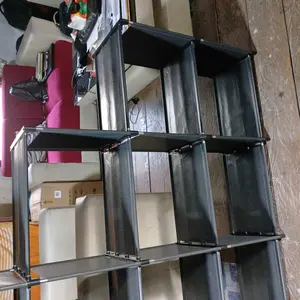 Rak buku serbaguna lemari buku 3 sisi 9 kotak